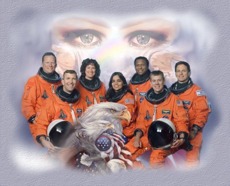 STS107 Columbia Crew